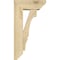 Ekena Millwork Balboa Slat Rough Sawn Bracket w/ Offset Brace, Douglas Fir, 6"W x 14"D x 26"H BKT0604X14X26BOA06RDF - alternate 4